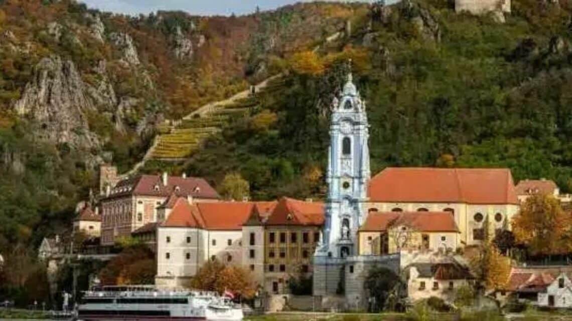 Wine Tourism In Wachau For Grüner Veltliner Enthusiasts - photo of Dunrstein church